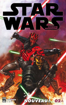 star wars delcourt comics magasine numero 2 mars jabba the hutt darth maul et savage opress the clone wars