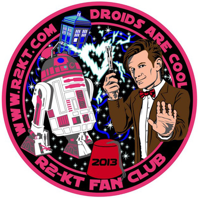 star wars R2-KT patch doctor who serie
