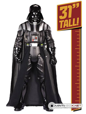star wars toy fair new york 2013 pacific time darth vader action figure 31 inch tall