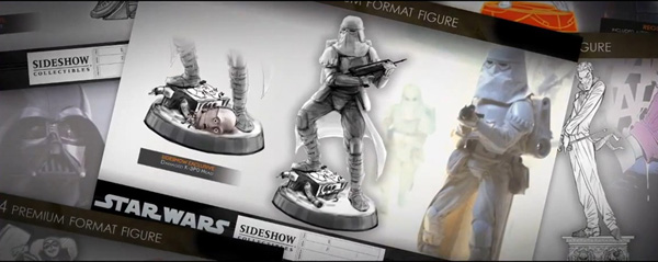 star wars sideshow collectibles snowtrooper premium format figure empire strike back concept art