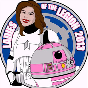 star wars patch 501st legion R2-KT Ladies of the legion