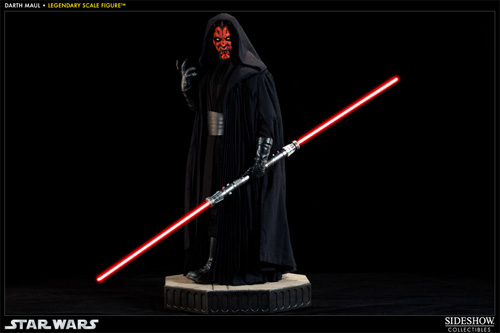 star wars sideshow collectibles legendary scale figure darth maul