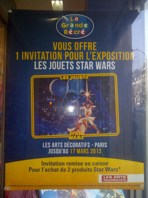 star wars exposition les art decoratifs partis la grande recr promotion