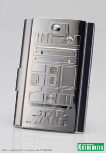 star wars kotobukiya card holder porte cartes de visite han solo carbonite R2-D2