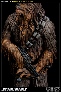 star wars sideshow collectibles chewbacca premium format figure