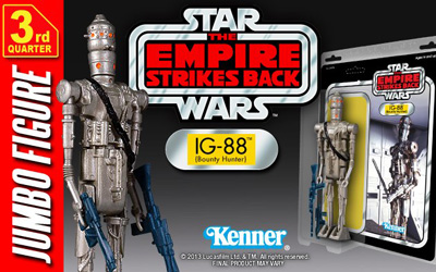 star wars gentle giant ltd jumbo kenner empire strike back IG-88 bounty hunter