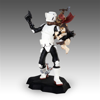 star wars gentle giant mini buste han solo mynock hunt scoot trooper ewok attack exlcusive maquette
