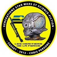 star wars event gnrations star wars & sci fi 2013 patch vador 4-lom zuckuss