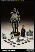 star wars sideshow collectibles commander wolf sixth scale figure