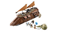 star wars lego wave 2 2013 jabba barge l'attaque des clones