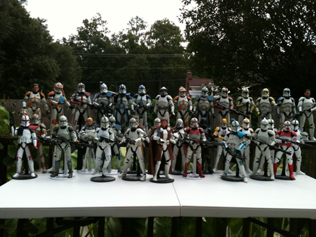 star wars custom 12 inch 12 pouces boba mike sideshow collctibles clone trooper ARC commando
