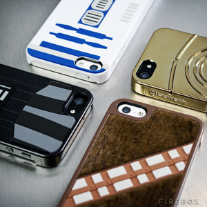 star wars iphone 5 case chewbacca dark vador R2-D2 C-3PO 