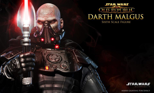 star wars the old republic sideshow collectibles darth Malgus sixth scale figure