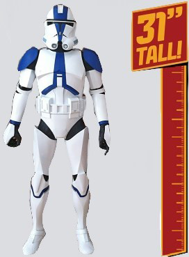star wars jake pacific clone trooper 501st 31 inch big size