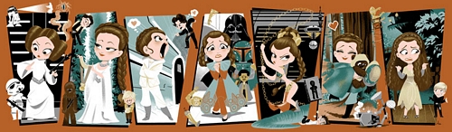 ACME Star Wars Leia Story artwork