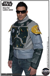 star wars UD replica moto combinaison veste boba fett bounty hunter