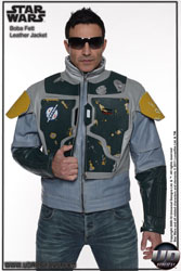 star wars UD replica moto combinaison veste boba fett bounty hunter