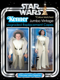 star wars gentle giant kenner cape remplacement 12inc jumbo figure