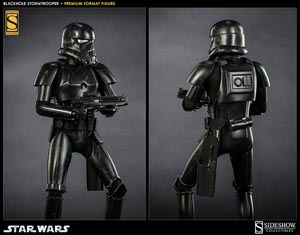 star wars sideshow collectibles stormtrooper blackhole premium format