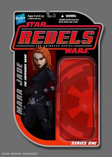 star wars rebels serie animated custom card back hasbro