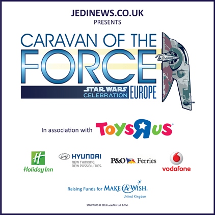 star wars celebration europe II caravan of the force jedinews hasbro toys r us