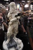 star wars san diego comic con 2013 premium format sideshow collectibles commander cody chewbacca snowtrooper
