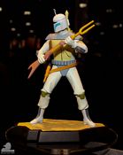 star wars gentle giant ltd boba fett holidays special animated maquette