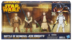 Star Wars Hasbro Battle of Geonosis Jedi Knights Battle Pack