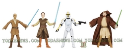 Star Wars Hasbro Battle of Geonosis Jedi Knights Battle Pack