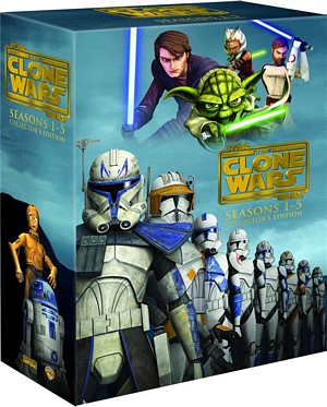 Star Wars The Clone Wars The Complete Seasons 1-5 Collector's Edition