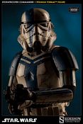 star wars sideshow collectibles stormtrooper commander premium format figure the force unleashed