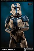 star wars sideshow collectibles stormtrooper commander premium format figure the force unleashed