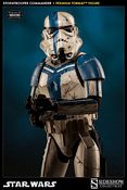 star wars sideshow collectibles stormtrooper commander premium format figure the force unleashed