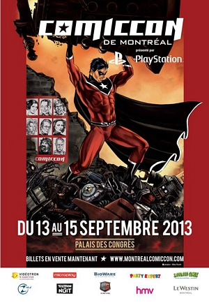 Montreal Comiccon 2013 Poster