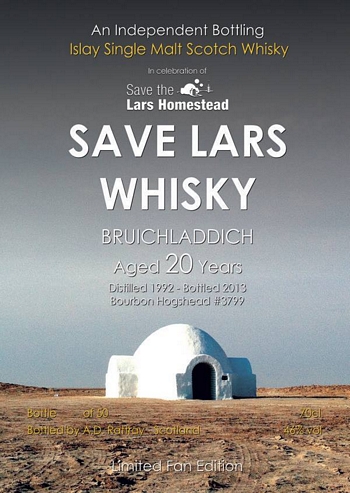 Save The Lars Homestead Whisky Limited Fan Edition