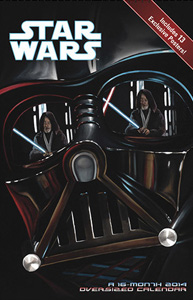 star wars calendar calendrier 2014 christian waggoner artwork reflection