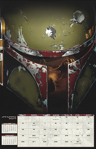 star wars calendar calendrier 2014 christian waggoner artwork reflection