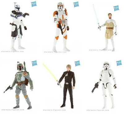 star wars hasbro saga legend wave 2 boba fett commander cvody captain rex stormtrooper