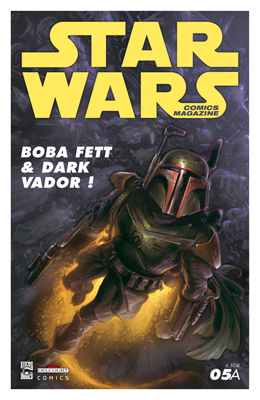 star wars delcourt star wars comics magasine numero 5 boba fett dark vador