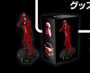 star wars nissan juke edition special stromtrooper red rouge statue