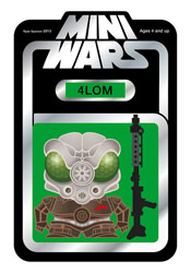 star wars mini wars concept toys Ryan Spencer Artiste designer