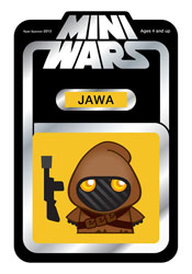 star wars mini wars concept toys Ryan Spencer Artiste designer