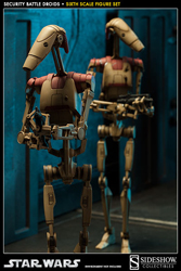 star wars sideshow collectibles security droids Sixth Scale Figure
