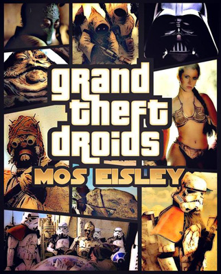 star wars custom grand theft droids mos eisley GTA V GTA 5