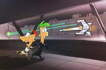 star wars Phineas & Ferb disney series first images