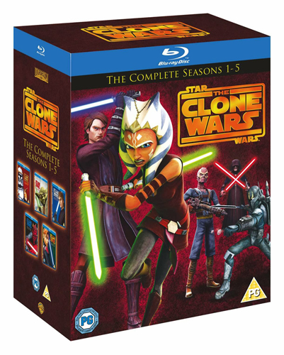 star wars the clone wars complete season UK box emperor season 3