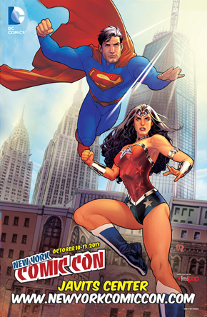NYCC 2013 poster art by Stephane Roux