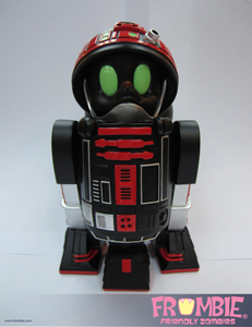 star wars frombie zombie cool character dark vador R2-D2