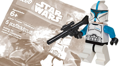 star wars lego clone lieutenant mini-fig exclusive france novembre