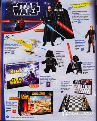 star wars magasine jouet catalogue noel la grande rcre
